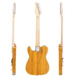 Maple Fingerboard GTL Electric Guitar SS Pickup Transparent Yellow - Image 11