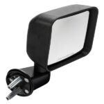 Manual Mirrors Black Left Right Side Pair For 2007-2017 Jeep Wrangler - Image 12