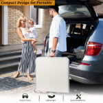 120 x 60 x 70 4Ft Portable Multipurpose Folding Table White - Image 32