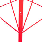 8FT Weather Resistant Yard Garden Windmill Red - Image 3