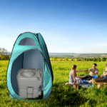 Portable Outdoor Pop-up Toilet Dressing Fitting Room Privacy Shelter Tent Army Green - Image 56