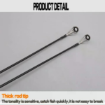 Casting Spinning Fishing Rod 6 Ft UltraLight Carbon Fiber Rod Pole - Image 2
