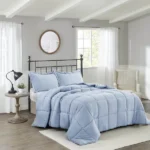 3 Piece Pre Washed Down Alternative Comforter Set with 2 Shams(TEMU&TK ) - Image 3