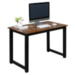[Old code:20660718]110cm Decent High Strength Wooden Computer Desk Oak