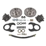 5 on 4-1/2 Disc Brake Kit Fit for Ford 1937-48 with Rotors + Calipers + Pads Set - Image 7