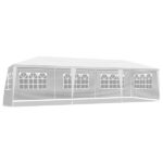 3*9m 5-Sided Iron PE Cloth Spiral Pipe Pergola - Image 7