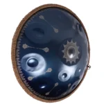 10 Notes Mandala Pattern Silver Handpan Drum Decorative Steel Percussion Instrument - Image 3