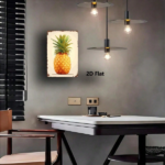 CIFbuy Stylized Pineapple Metal Sign 8x12 Inch Rustic Iron" Wall Art, Vintage 2D Flat Home Bar Decor, Flat Home Bar Decor, Waterproof & Rustproof RustiikTok, RustiikTok, t Self-pickup Logiopics - Image 4