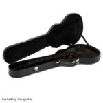 Replace 31857785 High Grade Electric Guitar Hard Case for GLP Style Electric Guitar Microgroove Bulge Surface Black