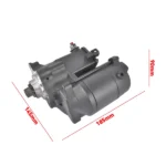 Front Starter Motor 12V 1.4kW 9 Teeth CW Fits for Harley-Davidson Forty Eight Iron 883 Roadster Sportster 883 1981-2020 Black 1Pc - Image 7