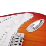 Rosewood Fingerboard Electric Guitar Sunset Red - Image 18