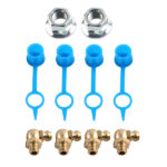 Front Adjustable Camber Arm Kit Control Arms Set fit for Lexus IS300 XE10 01-05 - Image 2
