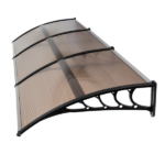 Same Code 04553002 HT-300 x 100 Household Application Door & Window Rain Cover Eaves Brown Board & Black Holder - Image 16