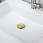Bathroom Sink Drain without Overflow, Vessel Sink Lavatory Vanity Pop Up Drain Stopper, 304 Stainless Steel - Image 4
