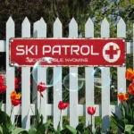 CIFbuy Jackson Hole Ski Patrol Wyoming Aluminum Sign Waterproof Dustproof Vintage Wall Decor (TikTok, temu pick-up service) - Image 4