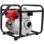 Gas Engine Powered Water Pump 3" inlet&outlet, Flow:264Gpm , 7HP Engine 212CC, EPA Certificated, 3in NPT Connector, with 25FT Flat Hose outlet - Image 9