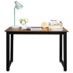 [Old code:20660718]110cm Decent High Strength Wooden Computer Desk Oak - Image 13