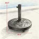 Outdoor Umbrella Base Only the base - Image 5