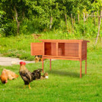 36" Single Deck Waterproof Wooden Chicken Coop Hen House Pet Animal Poultry Cage Rabbit Hutch Natura - Image 11
