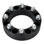 2pcs 2" 8 Lug Wheel Spacers 8x6.5 For Dodge Ram 2500 3500 Ford F-250 9/16" Studs - Image 3