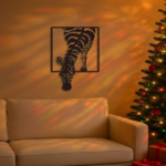 CIFbuy™ Showcase Your Unique Style With Exquisitely Crafted Zebra Metal Wall Art - Minimalist Design, Versatile Decor For Office & Living Room Wall Sculptures.(TikTok/temu self-pickup orders) - Image 6