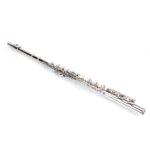 Nickel Plated C Closed Hole Concert Band Flute Silver - Image 24