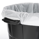 20 Gallon Heavy Duty Plastic Garbage Can, Included Lid, Black (Shipment from Walmart) - Image 6