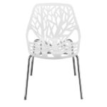 4pcs Bird's Nest Style Lounge Chair White - Image 6