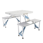 Same Code 69250698 One Piece Folding Table and Chair Aluminum Alloy - Image 7