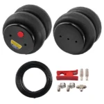 2x Universal Air Springs 2600lbs + Air Fitting Line fit for GMC Silverado 1500 - Image 6