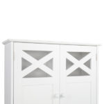 Double Door Fork Toilet Cabinet White - Image 38