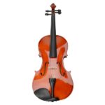 16" Acoustic Viola Case Bow Rosin Nature Color - Image 11