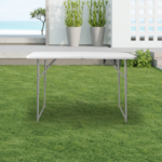 Replace 87607347 4ft Foldable Lift Patio Plastic Table White - Image 51