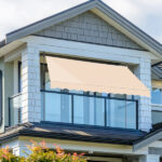 118.1"D x 47.2"W x(78.7 -118.1)"H Retractable Awning Khaki - Image 4