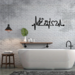 CIFbuy Industrial Vintage Love Sign Metal Wall Art Romantic Anniversary Gift Home Decor for Living Room Bedroom TikTok, temu pick-up service - Image 7