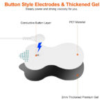 Electric Muscle Stimulator Dual Channels Pulse Massager Pain Relief Therapy Tens Device with Electrode Pads Wires - Image 4
