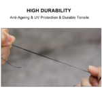 4*100ft Black Weeding Cloth Polyethylene Foldable - Image 10