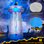 Replace 81241045 8.8 FT Halloween Inflatable UFO Yard Decoration, Fun Tall Blow up Yard Decor with Built-in LED Lights and Stand Inside Design for Holiday Party Yard Lawn Garden Decor Indoor Outdoor - Image 13