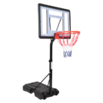 Same Model Code: 13290080 HY-B064S Portable Movable Swimming Pool PVC Transparent Backboard Basketball Stand (Basket Adjustment Height 1.15m-1.35m) Maximum Applicable For 7 # Ball - Image 6