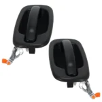 Exterior Door Handle Rear fit for Silverado Classic 2007 15721571 19356470 Black - Image 6