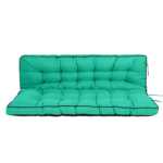 Outdoor Swing Cushions 70 Inch, Waterproof 4" Thick Porch Swing Cushion Replacement with Backrest and Ties, Comfortable 2-3 Seat Pation Swing Pad for Backyard, Garden, Lawn, Outdoor Furniture coffee - Image 9