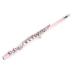 Cupronickel C 16 Closed Holes Concert Band Flute Pink - Image 11