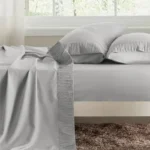 Luxury Sheet Sets Super Soft Easy Care Microfiber 3/4-Pieces Bed Sheet Set With 16-Inch Deep Pockets, Light Grey - Image 23