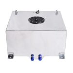 Universal 12 pcs 2.5' Black Coupler+ Chrome Piping+Intercooler Kit+T-Bolt Clamps Silver - Image 4