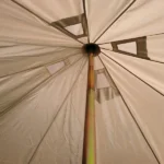 4m 4-6 Person 4 Season Waterproof Oxford Yurt Camping Tent with Galvanized Steel Frame - Image 5