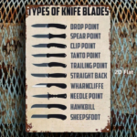 CIFbuy 1PC Vintage Blade Knife Pattern 2D Flat Metal Sign 8X12 Inch Rustic Iron Wall Art Decor Retro Hanging Metal Poster For Home Bar TikTok, TikTok, Bar Self-pickup Logiopics - Image 3
