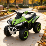 Green No Power Kids Push Car – Anti-Tip Ride On with Music, Lights for 1.5-3 Year Old - Image 6