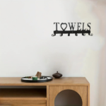 CIFbuy1pc Premium Metal Wall - Mounted Towel Hook - Space - Saving 6 - Hook Storage. The Simple Punch Installation Fits Bathroom, Kitchen, Bedroom, and Livi(TikTok/temu self-pickup orders) - Image 6
