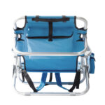 Same Code 56766889 63*65*82cm Short Oxford Cloth Silver White Aluminum Tube Bearing 100kg Beach Chair Blue - Image 21
