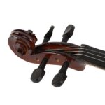 New 1/2 Acoustic Violin Case Bow Rosin Natural - Image 13